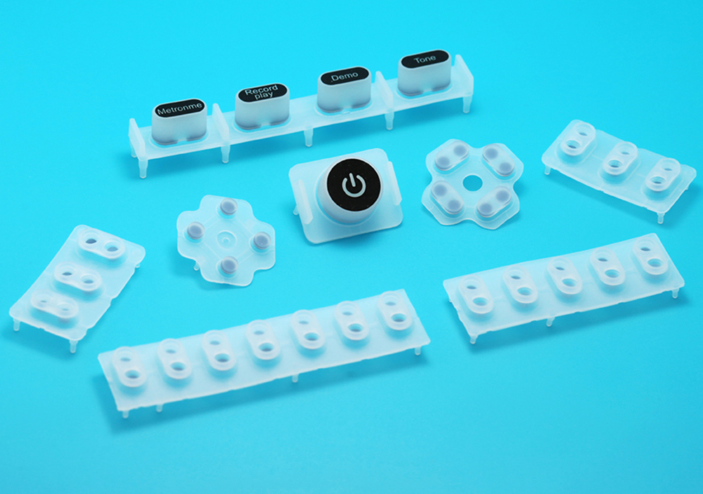 silicone overmolded parts